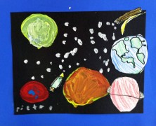 Pietro's Outer Space Collage